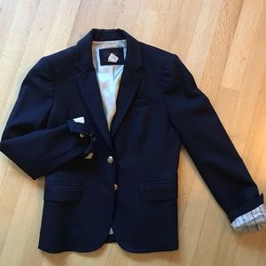 Navy J. Crew Blazer
